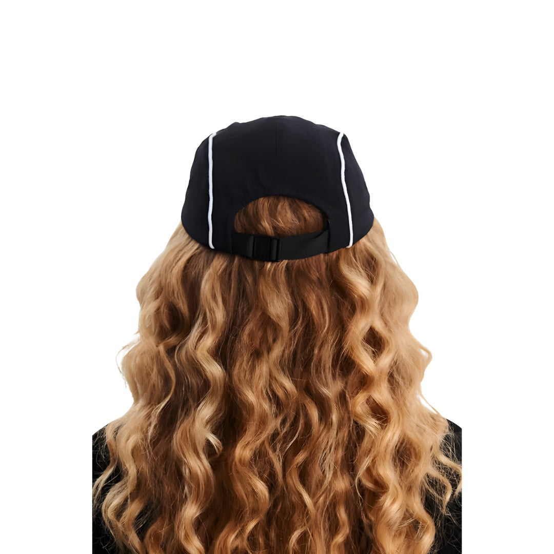 Boné BAW - Five Panel Piping Classy - Preto