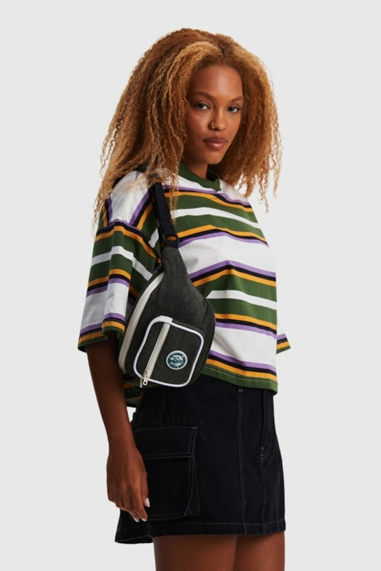 Pochete BAW - Retro Nylon Classy - Verde Esmeralda