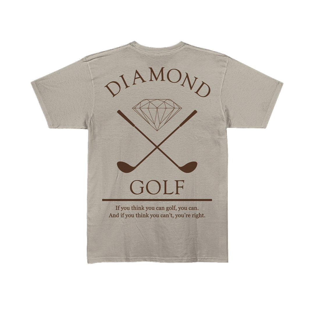 Camiseta Diamond - Golf Tee - New Sand