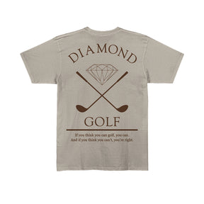 Camiseta Diamond - Golf Tee - New Sand