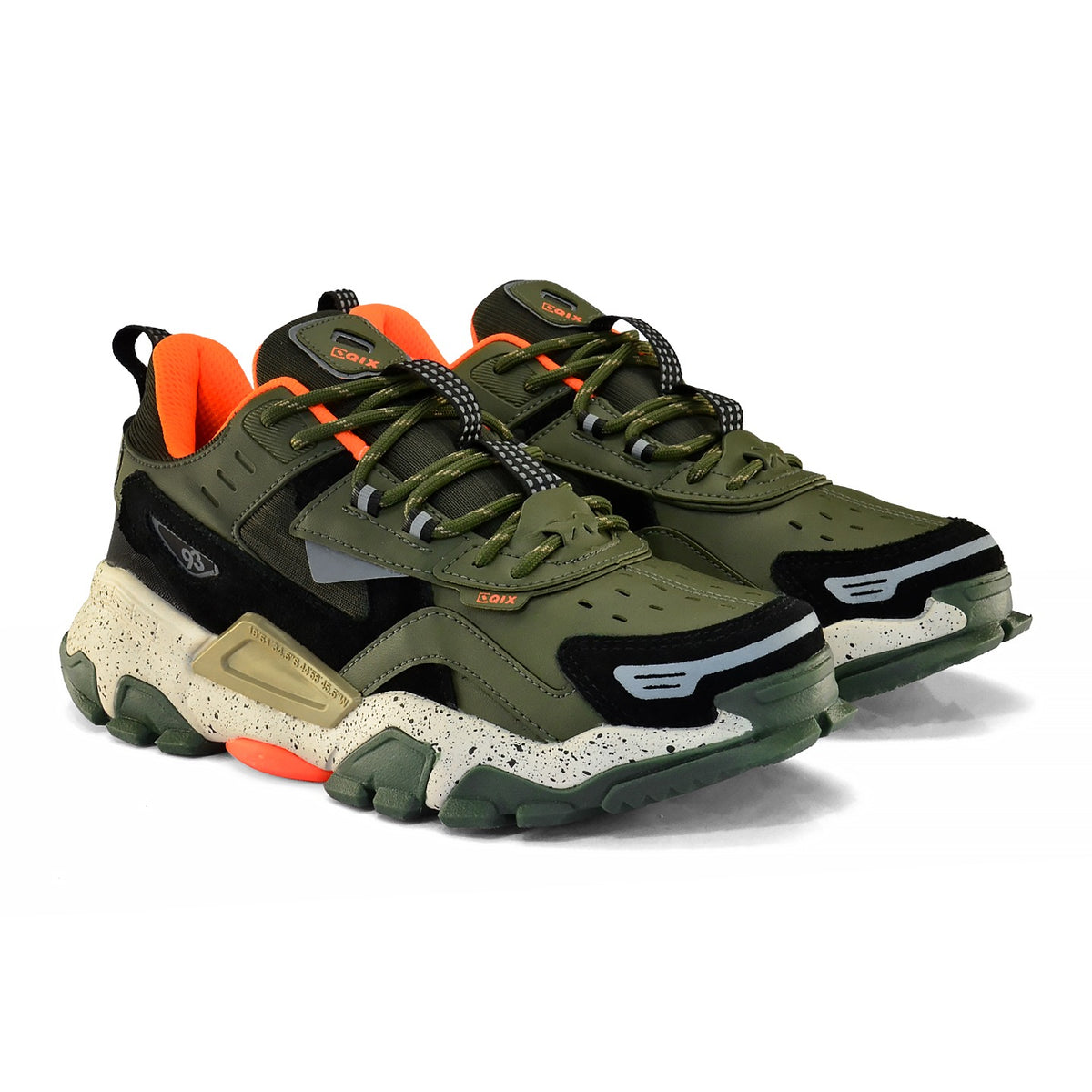 Tênis Qix - Trek Out Door - Verde/Preto