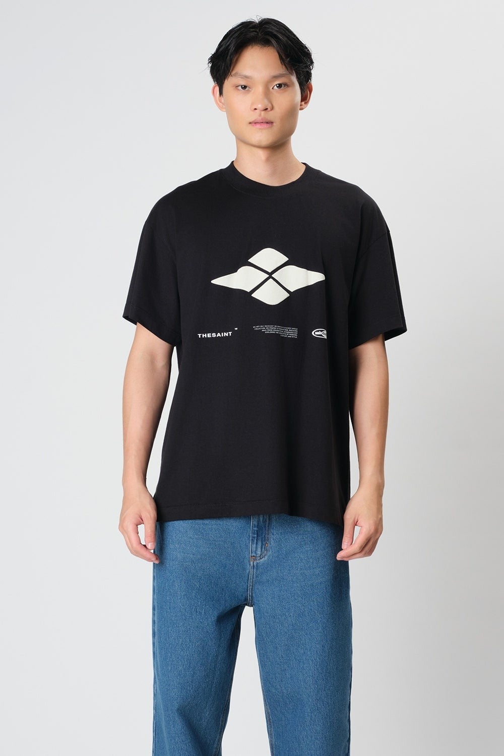 Camiseta The Saint - Boxy X Tech - Black