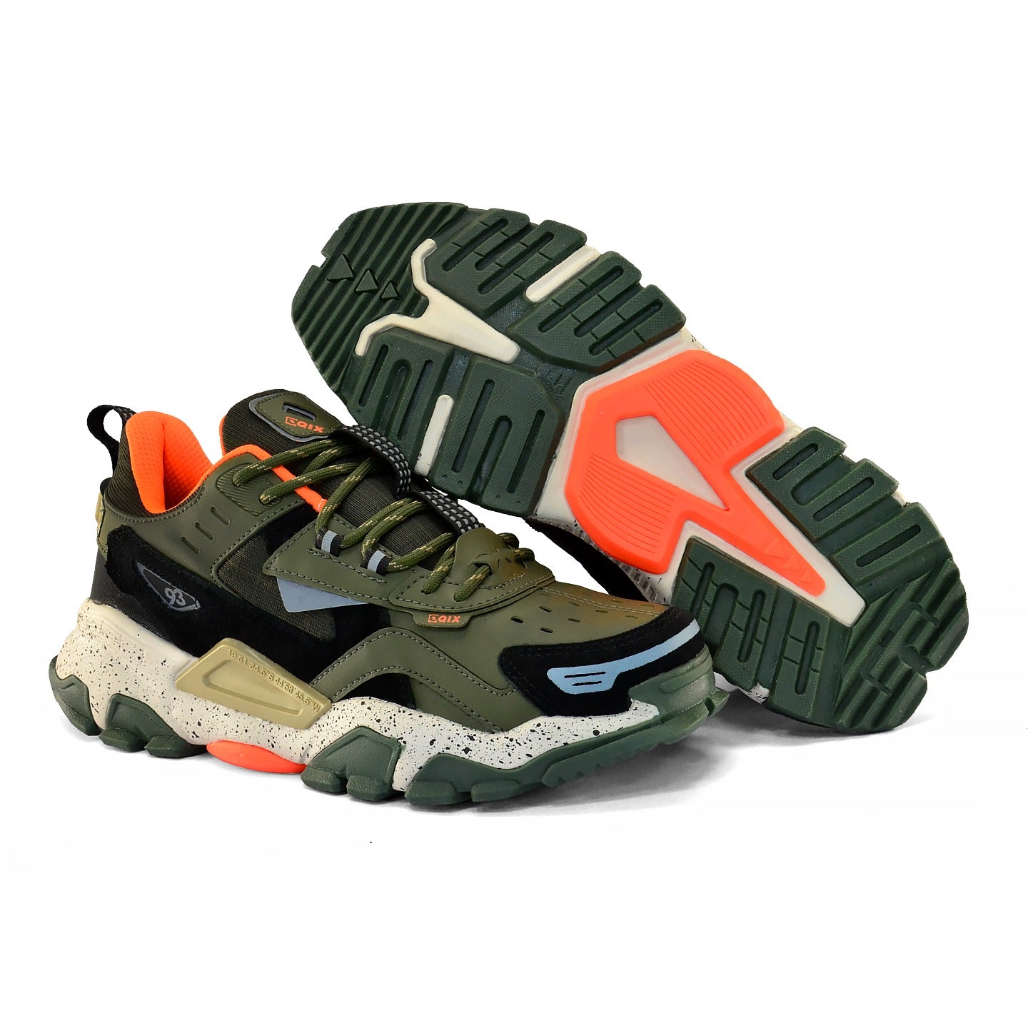 Tênis Qix - Trek Out Door - Verde/Preto