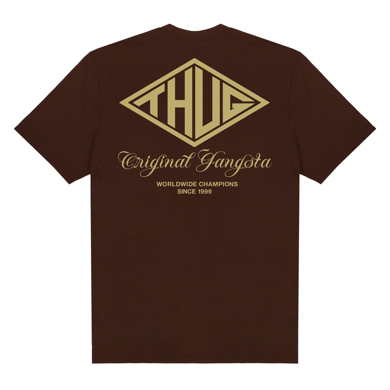 Camiseta Thug Nine - Shield - Brown