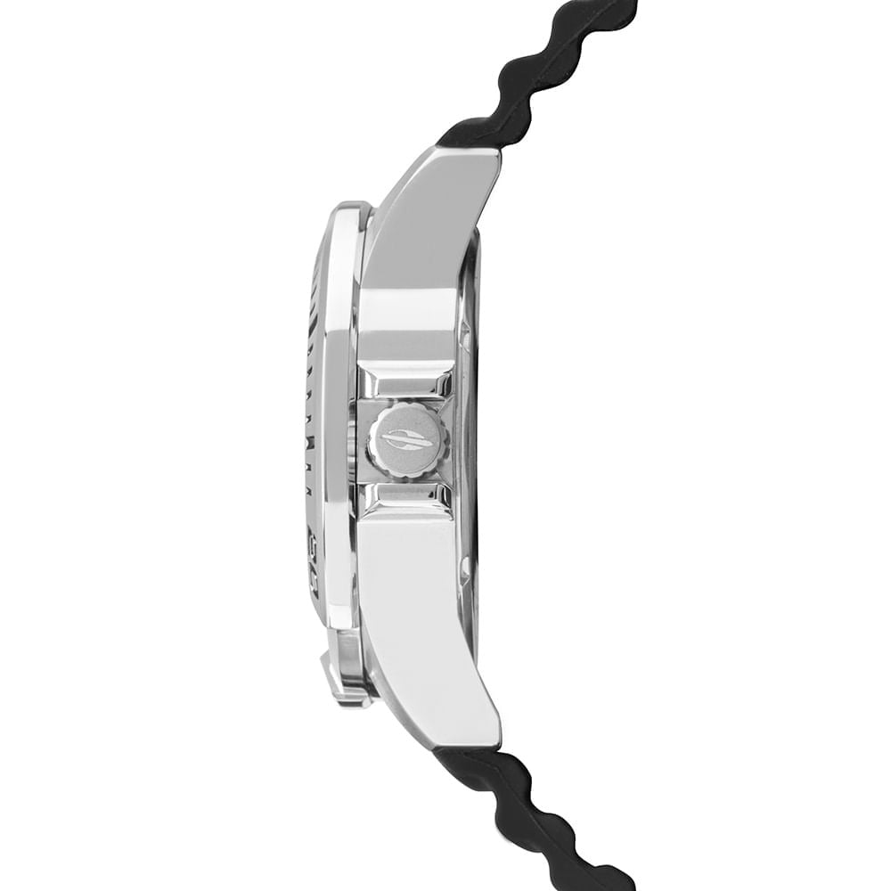 Relógio Mormaii Steel Basic Preto/Laranja - MO2317AK/2L