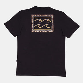 Camiseta Billabong - Crayon Wave - Preto