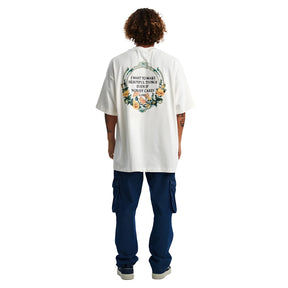 Camiseta BAW - Oversized Garden - Off White