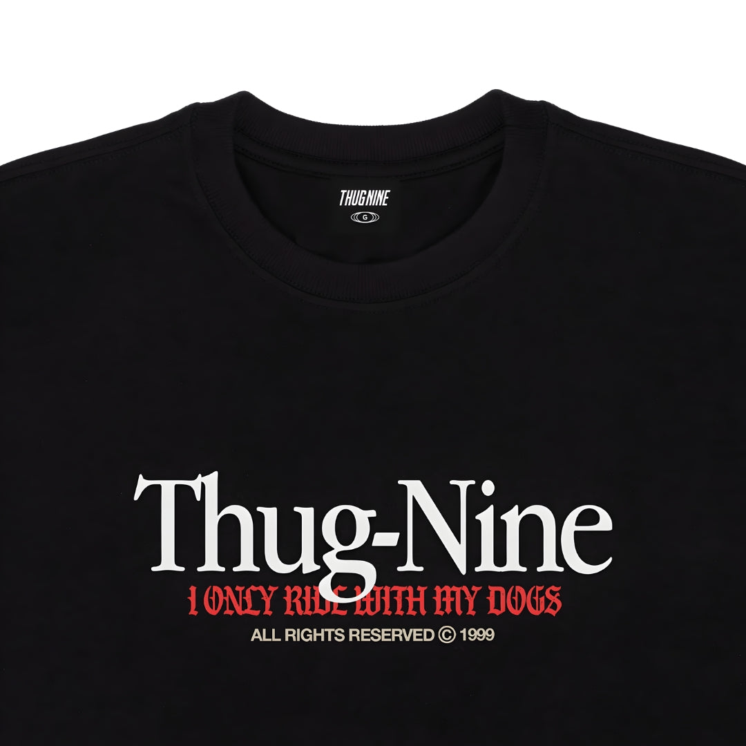 Camiseta Thug Nine - My Dogs - Black