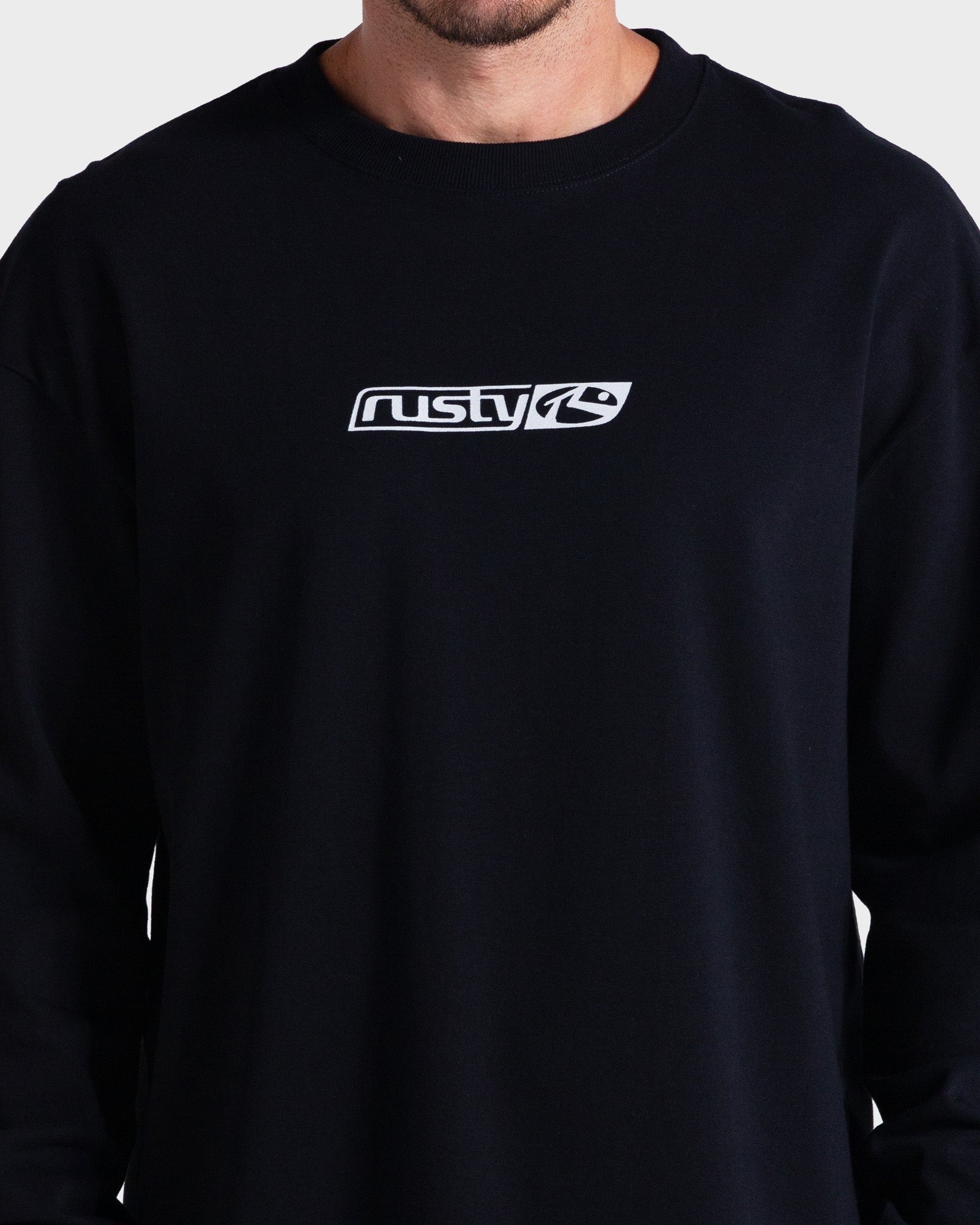 Camisa Manga Longa Rusty - V8 - Preto