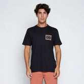 Camiseta Billabong - Crayon Wave - Preto