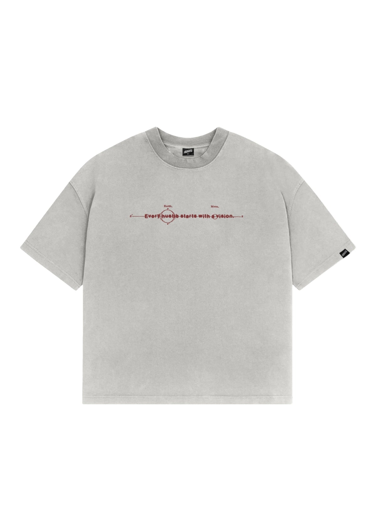 Camiseta Oodles - Eyes - Off White