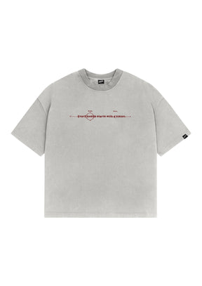 Camiseta Oodles - Eyes - Off White