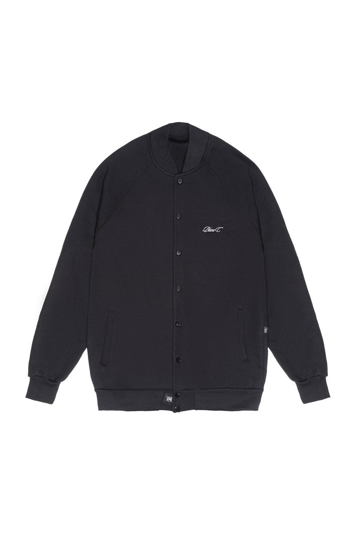 Jaqueta Plano C - Bomber Raglan Signature - Black