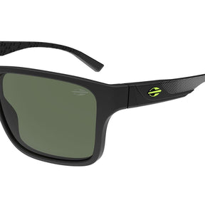 Óculos de Sol Mormaii - Ancara 3 - Preto com Amarelo/Amarelo Fluor/Lente G15 (11591)