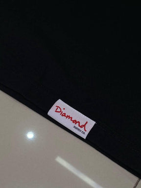 Camiseta Diamond - Box Logo - Black