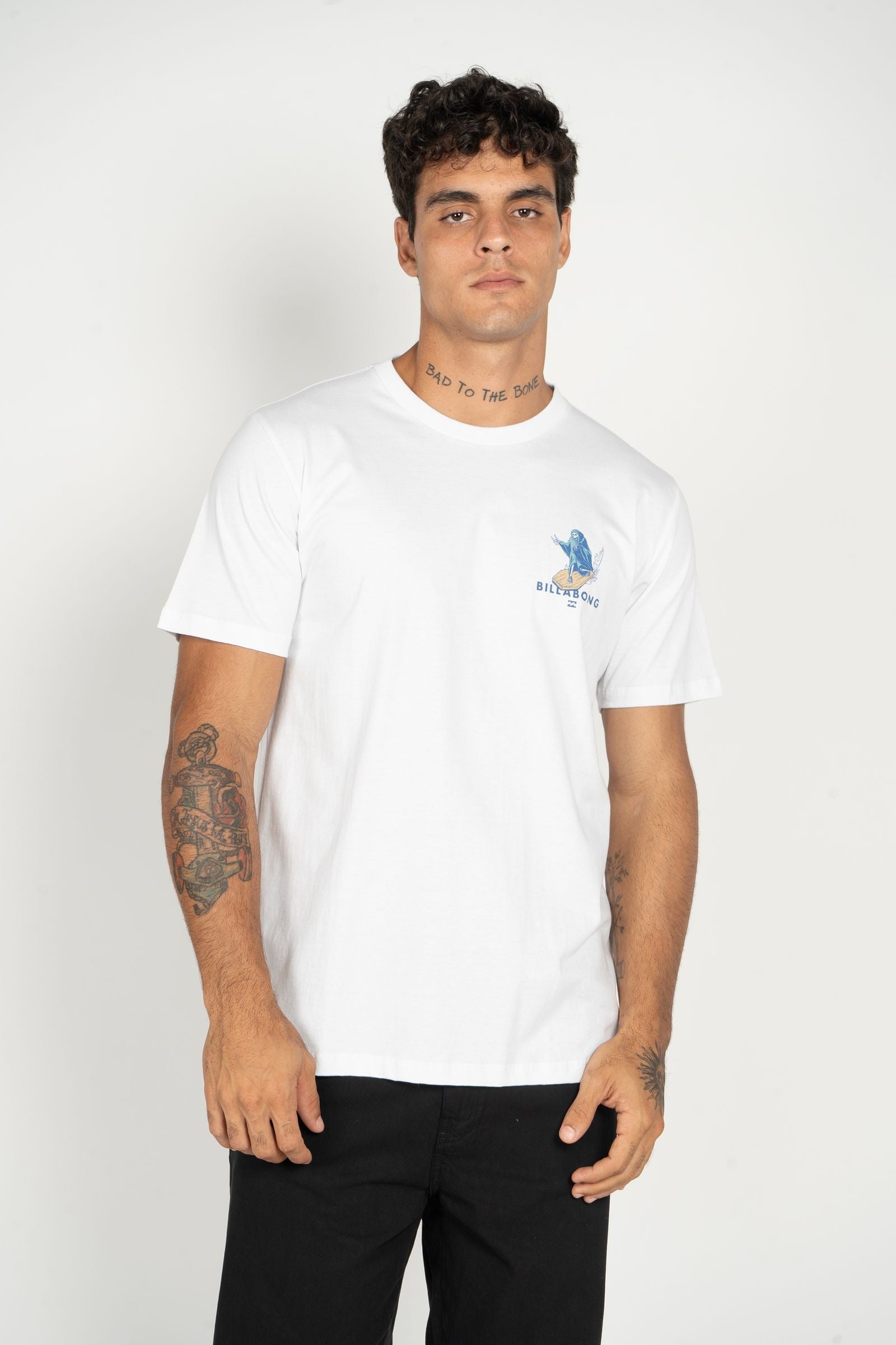 Camiseta Billabong - Olas Falsas - Off White
