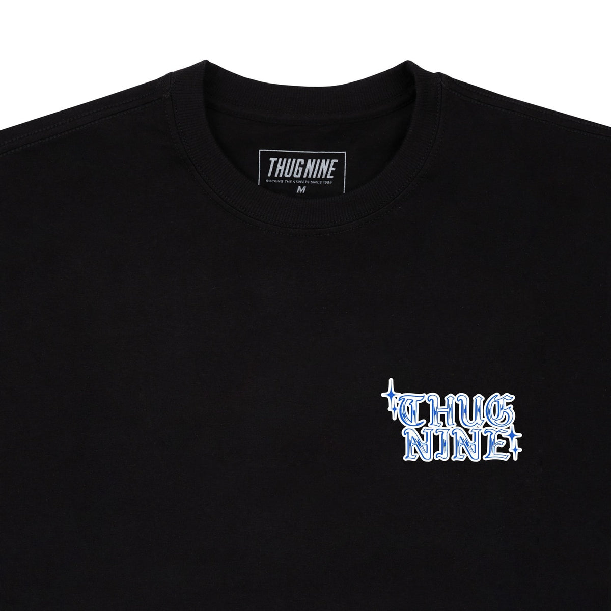 Camiseta Thug Nine - Eight Ball - Black