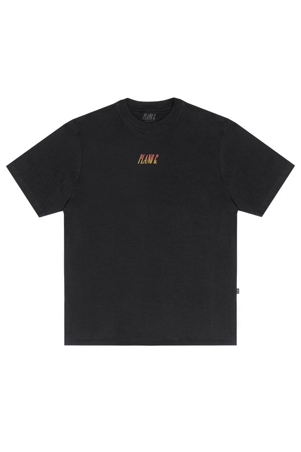 Camiseta Plano C - Flames - Black