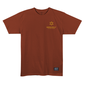Camiseta Grizzly - Skate Lodge - Rust