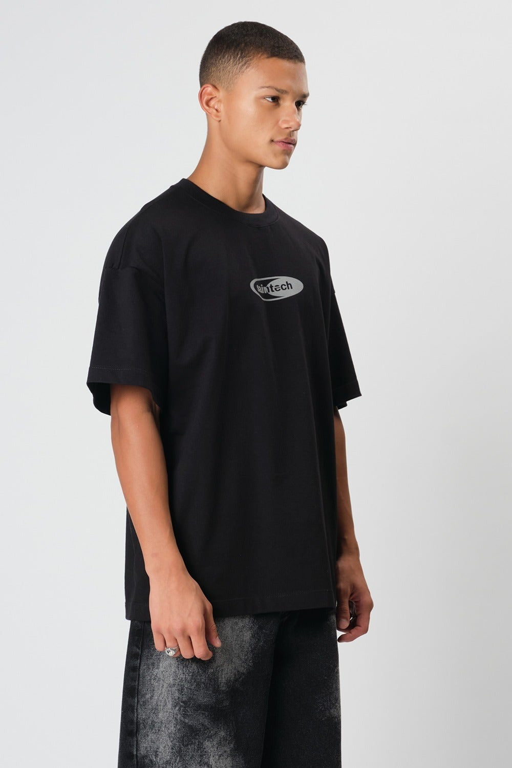 Camiseta The Saint - Saintech - Black