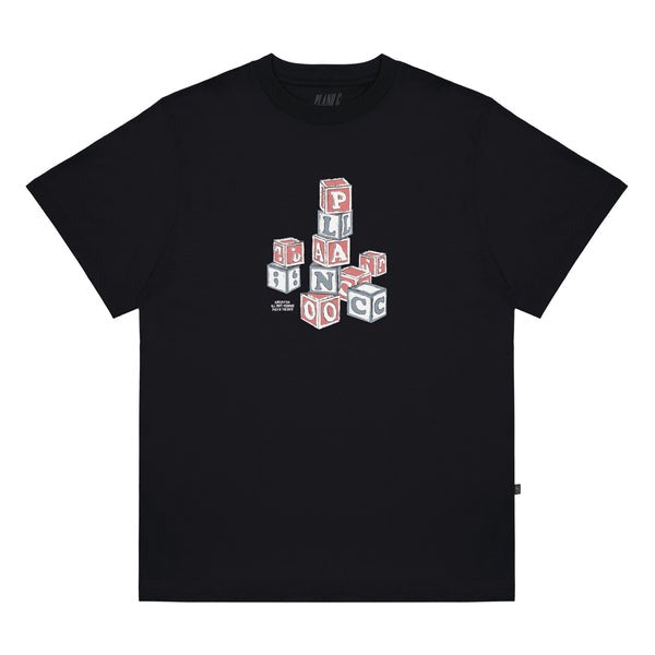 Camiseta Plano C - Cube Letters