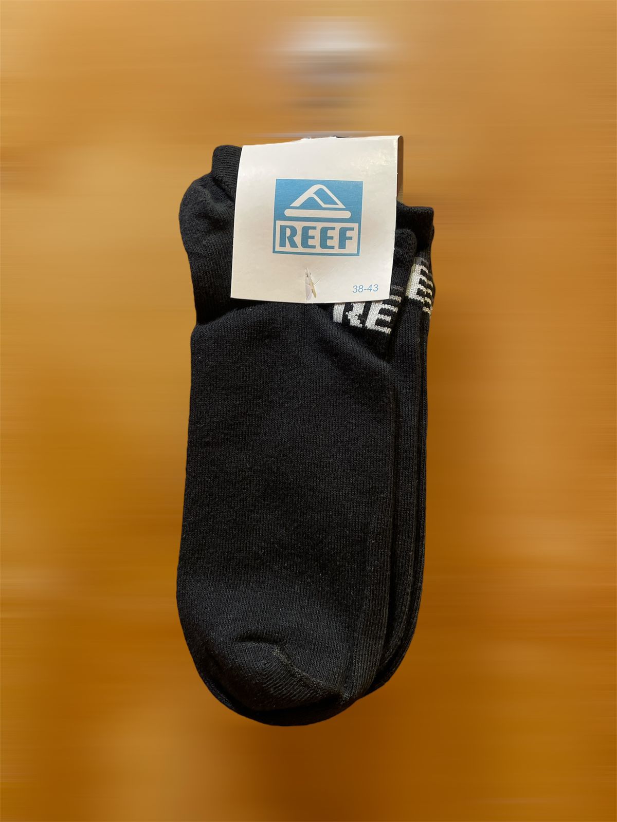 Kit C/3 Meias Reef - Lisa - Preto/Preto/Preto (Cano Baixo)