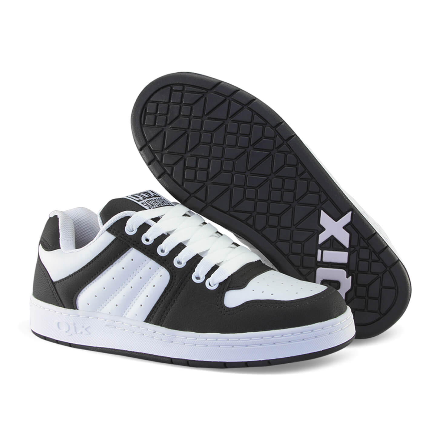 Tênis Qix - Skate 80's - Branco/Preto
