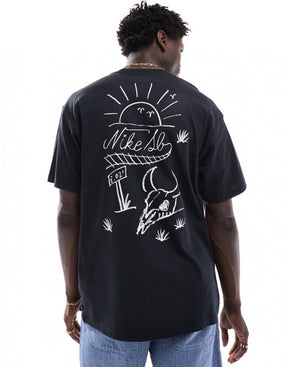 Camiseta Nike SB - Train Monike - Black