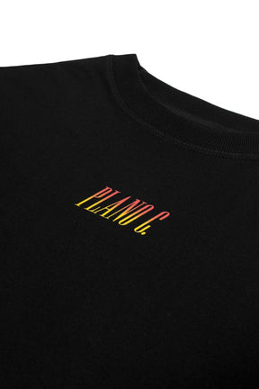 Camiseta Plano C - Flames - Black