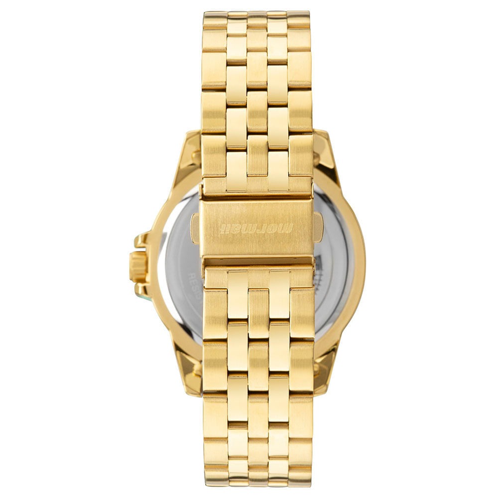 Relógio Mormaii Steel Basic Dourado - MO2317AE/1A
