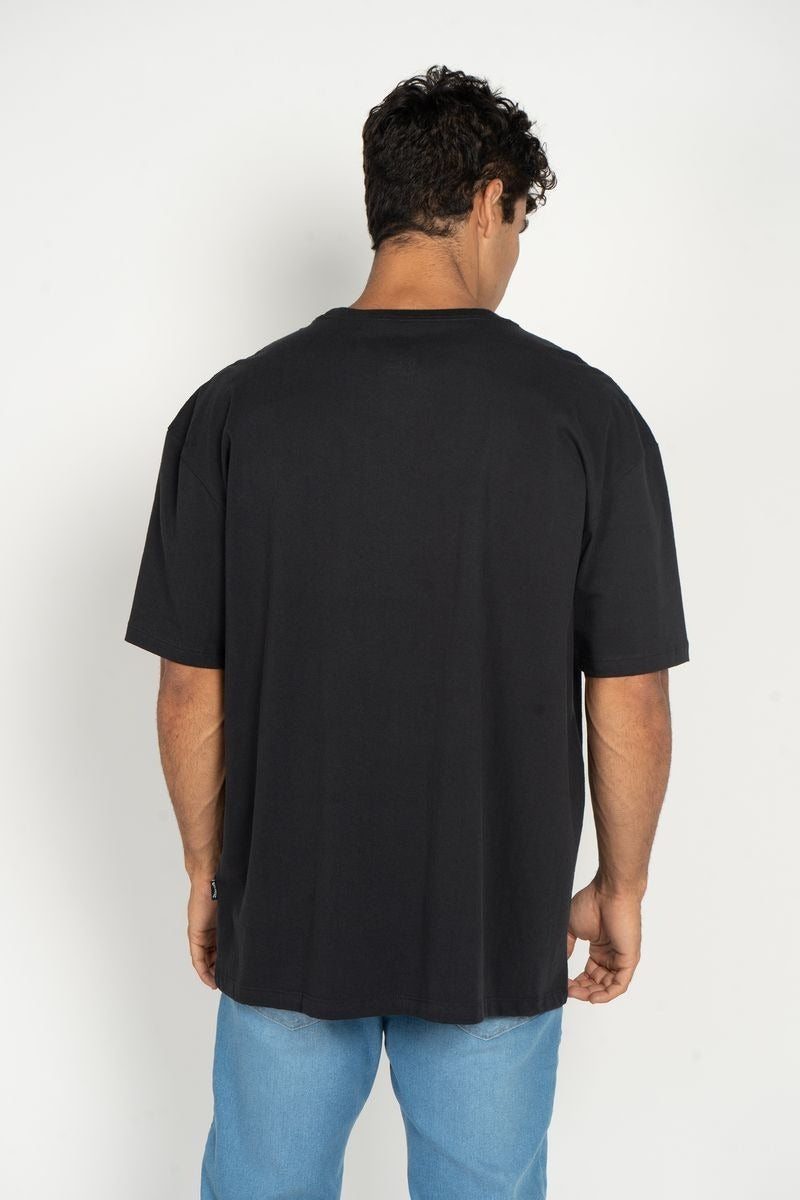 Camiseta Billabong - Essential Over - Black