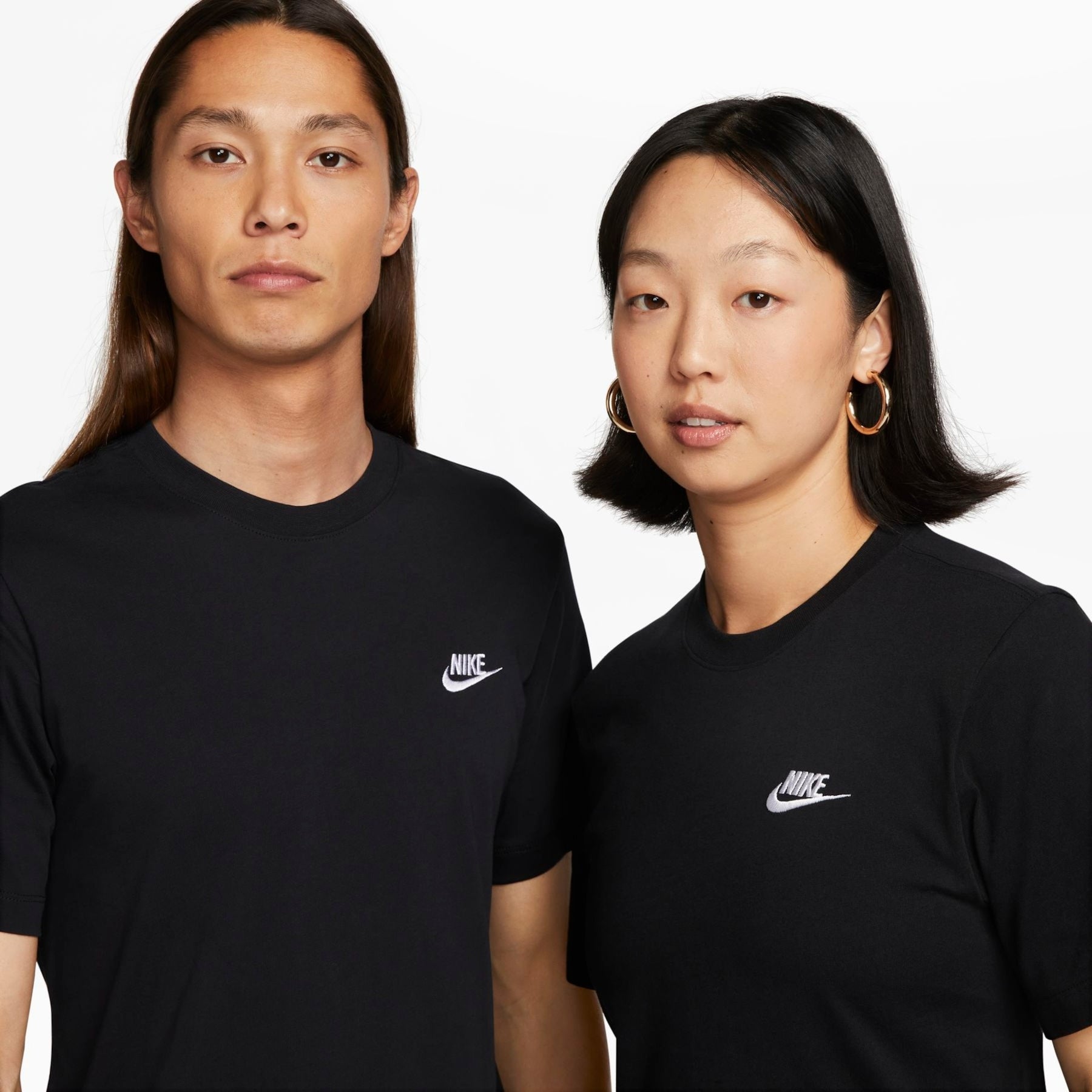 Camiseta Nike - Sportswear Club - Black