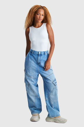 Calça BAW - Simple Outdoor Wellness - Jeans Claro