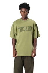 Camiseta The Saint - Oversized THESAINT Stoned - Dark Green