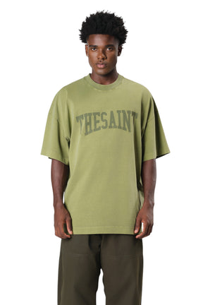 Camiseta The Saint - Oversized THESAINT Stoned - Dark Green