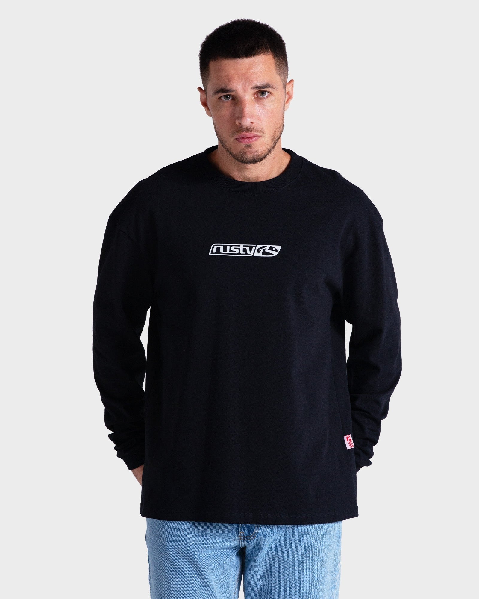 Camisa Manga Longa Rusty - V8 - Preto