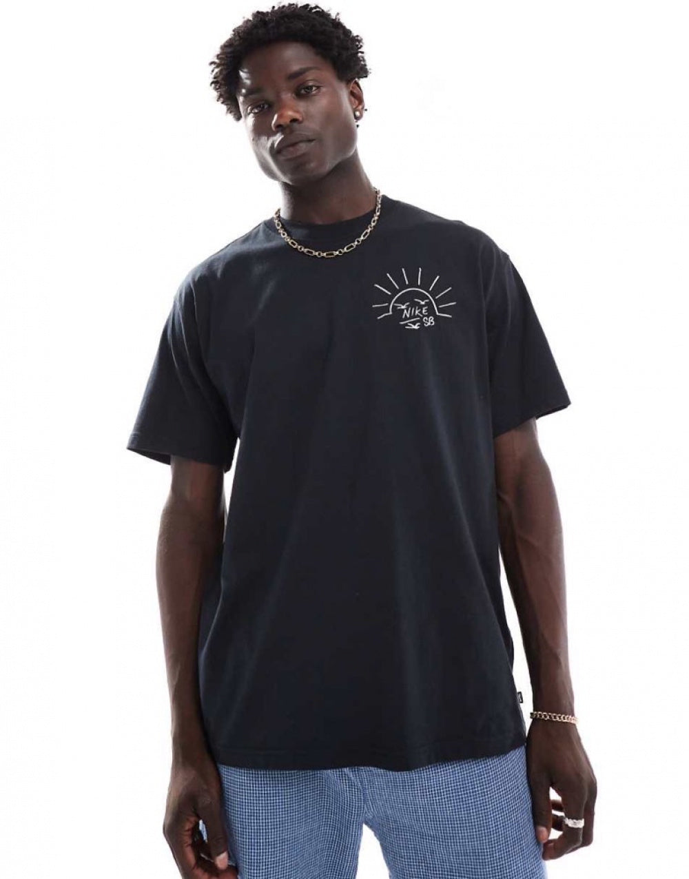 Camiseta Nike SB - Train Monike - Black