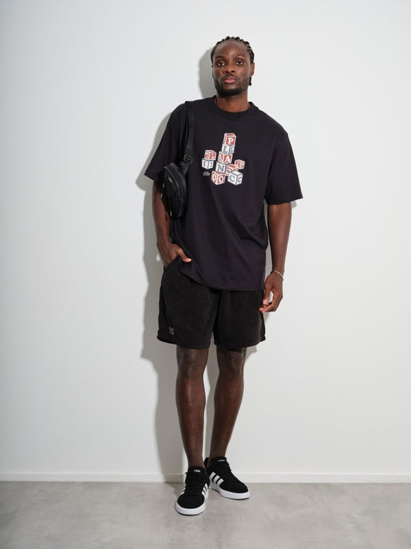 Camiseta Plano C - Cube Letters