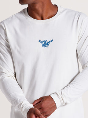 Camisa Hang Loose - Manga Longa - Wildguys - Off White