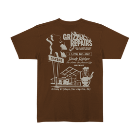 Camiseta Grizzly - Repairs Tee - Brown