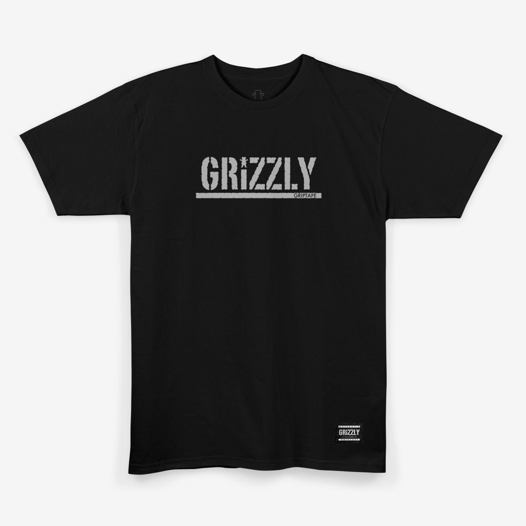 Camiseta Grizzly - OG Stamp - Black