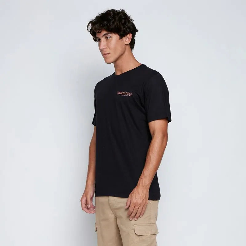 Camiseta Billabong - Layback - Preto
