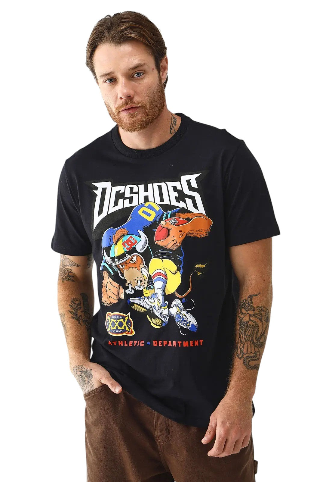 Camiseta DC Shoes - Bull Run - Preto