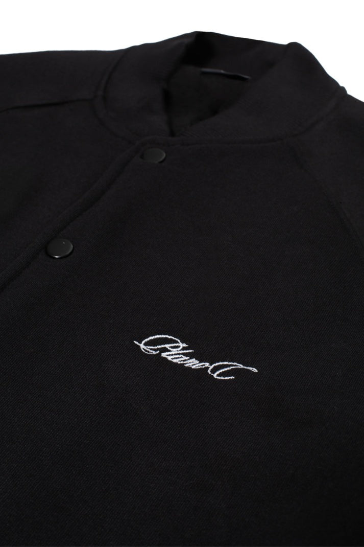 Jaqueta Plano C - Bomber Raglan Signature - Black