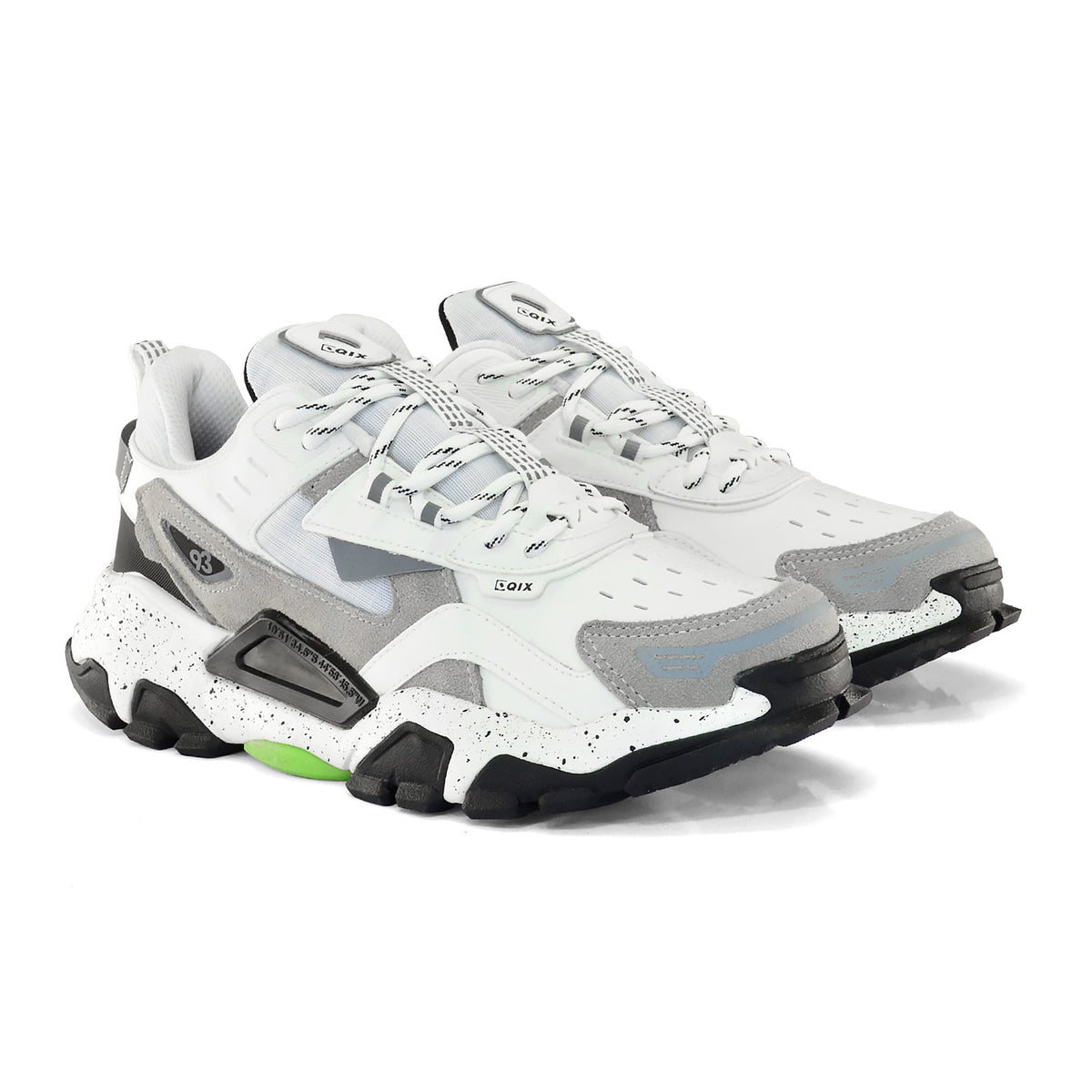 Tênis Qix - Trek Out Door - Branco/Cinza