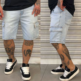 Bermuda DGN - Cargo - Jeans Claro