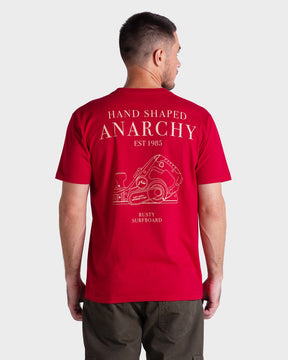 Camiseta Rusty - Planer - Vermelho