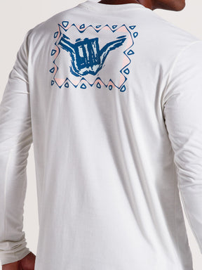 Camisa Hang Loose - Manga Longa - Wildguys - Off White