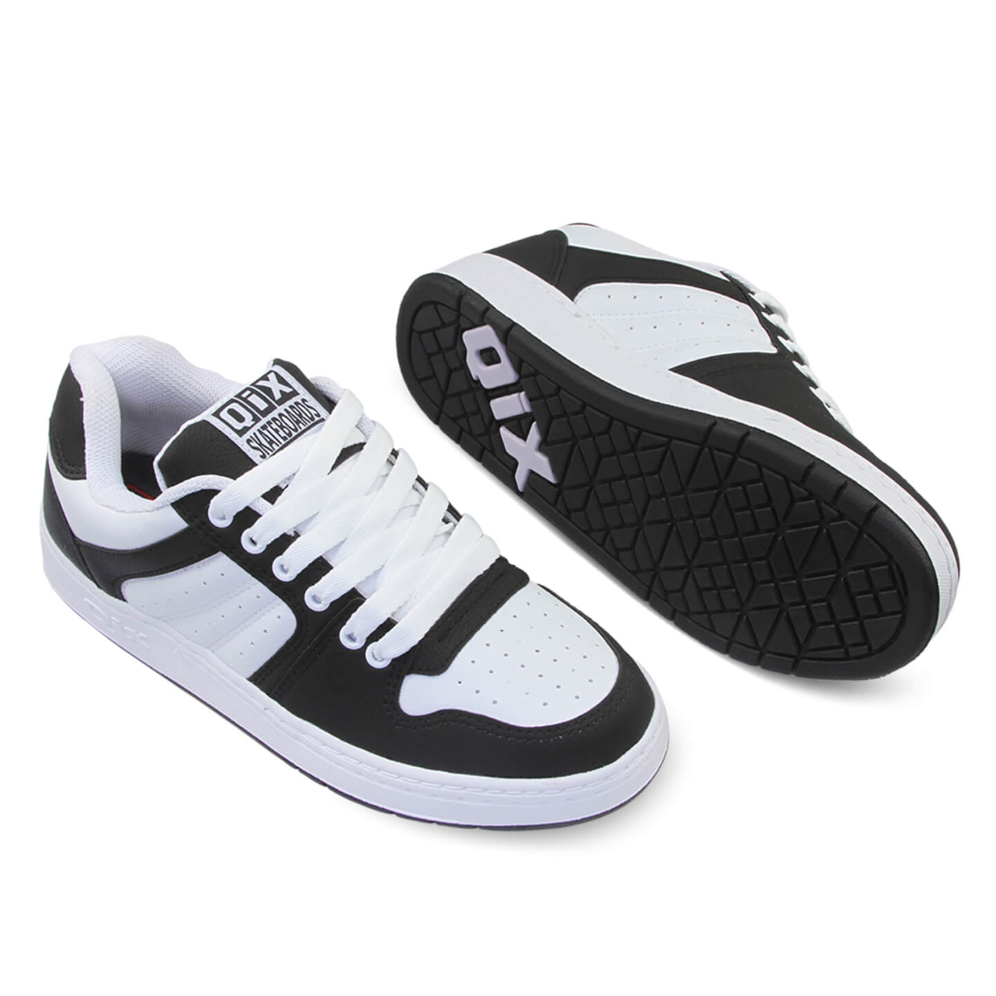 Tênis Qix - Skate 80's - Branco/Preto