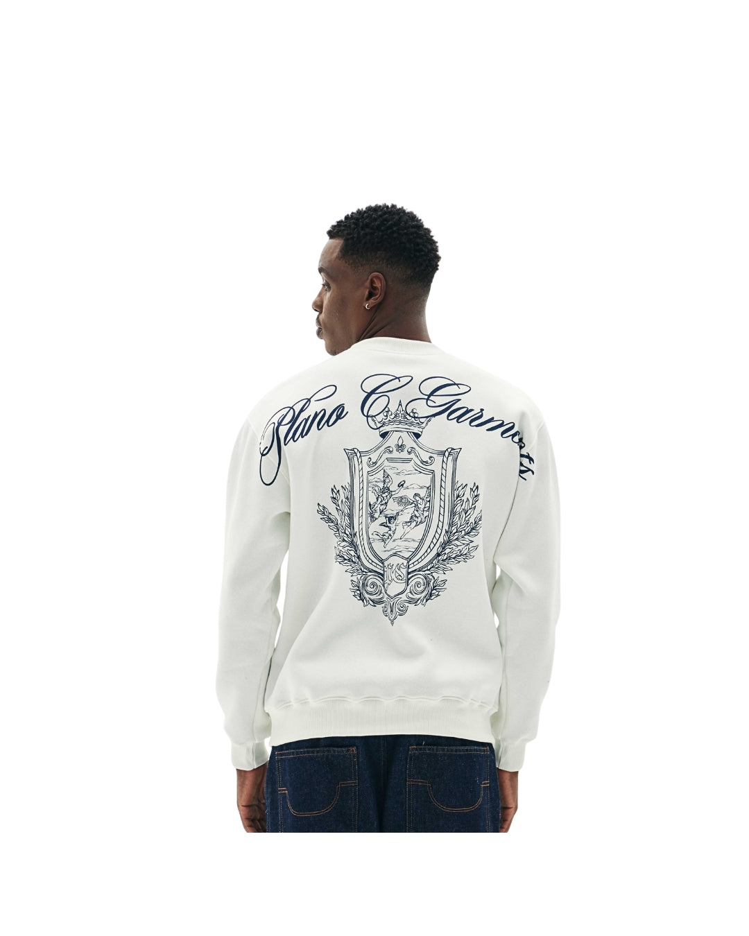 Casaco Moletom Plano C - Crewneck Celestial